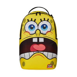 Sprayground Backpacks, male, Multicolor, Size: ONE SIZE Spongebob Removable Eyes Dlxr Backpack