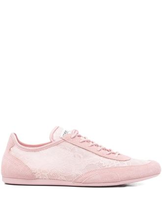Jimmy Choo London Sunny lace-up sneakers - Rosa