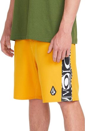 Volcom Marker Mod 20 Swim Trunks in Old Gold at Nordstrom, Size 29
