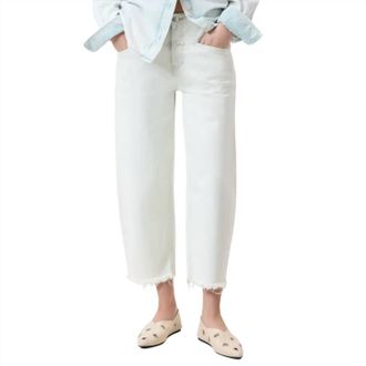 Closed Stover X Cropped Tapered Leg Jeans In Extreme Light