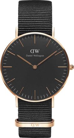 Daniel Wellington Womens DW00100150 Classic Black Cornwall 36mm Watch - One Size