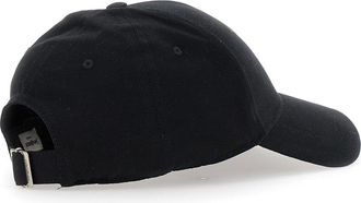 Saint Laurent Mens Baseball Cap Black Cotton Hat