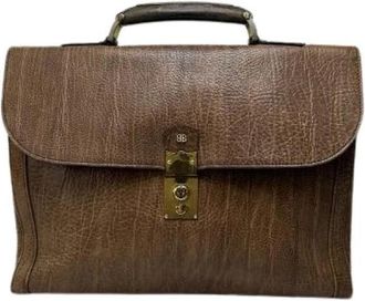 Balenciaga Pre-owned Vintage Handtas - Dames - Vintage Handtas - Bruin - ONE Size - Leer - Vintage