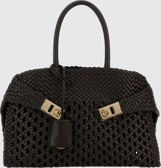 Ferragamo Borsa Hug M Ferragamo in nappa intrecciata