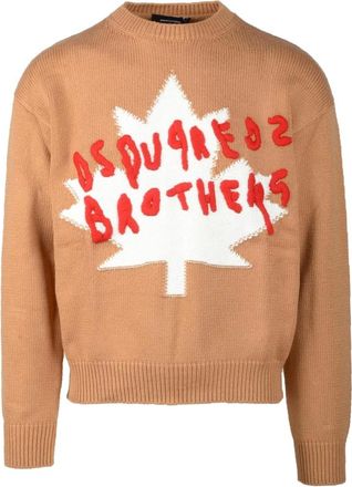 Dsquared2 Uomo, Maglie, Marrone, L, new