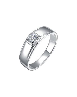 Rachel Glauber Plated Cz Statement Ring