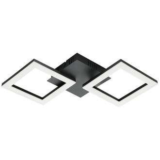 Eglo Eglo - Paranday-z Ceiling Lamp With Squares Black 47x22.5 - Tw - Zigbee, Bluetooth