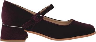 Alma En Pena Schoen met lage hak en bandje - Dames - Pumps - Rood - 42 EU - Schoenen