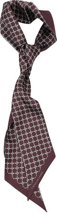 Tagliatore Foulard Sjaal - Heren - Accessoires - Rood - Maat: ONE Size Zijde