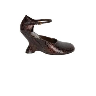 Dries Van Noten Dames, Schoenen, Bruin, Maat: 38 EU Leer