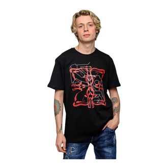 Givenchy T-Shirts, male, Black, Size: XS Printed T-Shirt