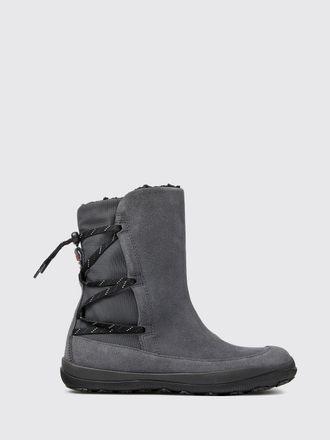 Camper Flat Ankle Boot Woman color Grey