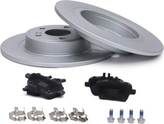 OEM Pastillas De Freno 2 Discos Traseros Mercedes A W176 B W246 W242, Cla C117 X1