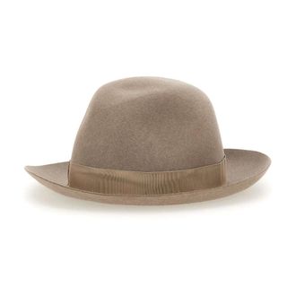 Borsalino Dames, Accessoires, Beige, Maat: 55 CM
