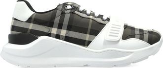 Burberry Checked Strap Sneakers