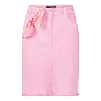 Betty Barclay Dames, Rokken, Roze, Maat: M Denim