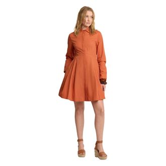 Kocca Short Dresses, female, Orange, Size: XS Abito chemisier corto