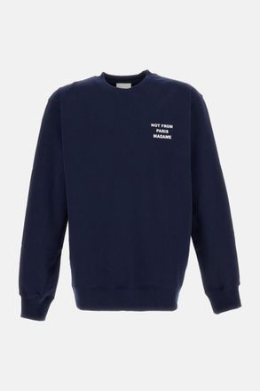 Dr&ocirc;le de Monsieur Navy Blue Crewneck Sweatshirt