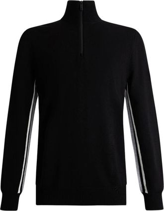 Fusalp Natom Sweater - Heren - Coltruien - Zwart - 3XL - Wol - Truien & Vesten