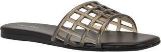 Calvin Klein Yelena Jelly Slide Sandal in Black at Nordstrom, Size 6.5