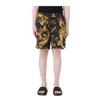 Versace Jeans Couture Baroque Print Swim Trunks