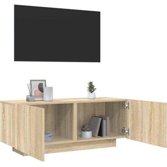 vidaXL Vidaxl - Mobile per tv Rovere Sonoma 100x35x40 cm Legno Multistrato