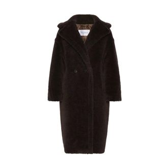 Max Mara Dames, Mantels, Bruin, Maat: M Zijde