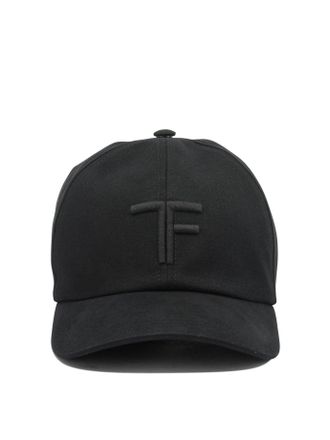 Tom Ford Baseball Cap With Logo Hats Black