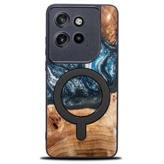 OEM Funda &Uacute;nica Bewood Para Motorola Edge 50 Neo - Planetas - Tierra Con Magsafe