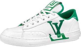 Louis Vuitton Charlie Sneakers White Green 1AANJ7