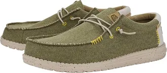 Hey Dude Wally Coastline Jute Mens Shoes Olive : 12 M, Jute/Rubber