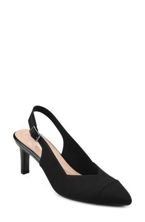 Easy Spirit Rosali Slingback Pump in Black at Nordstrom, Size 6.5