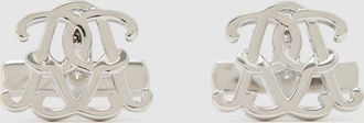 Reiss Silver Monogram Cufflinks