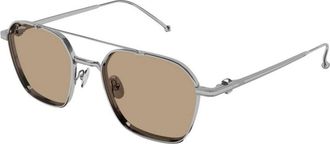 Cartier Pasha Zonnebril - Heren - Zonnebrillen - Grijs - 53 MM - Nylon - Accessoires