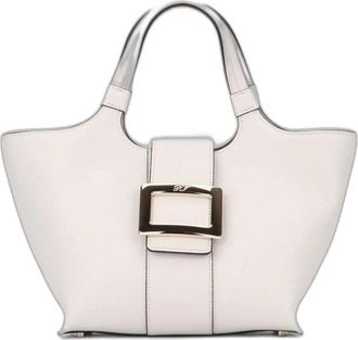 Roger Vivier Belle Vivier Mini Shopping Bag - Bags - Mujer - Gris - ONE SIZE