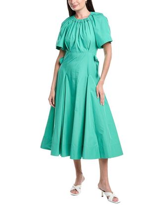 3.1 Phillip Lim Ladybug Poplin Midi Dress