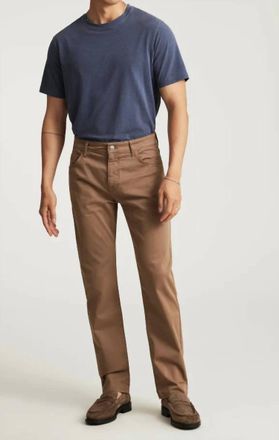 Mavi Zach Luxe Twill Pants In Shitake