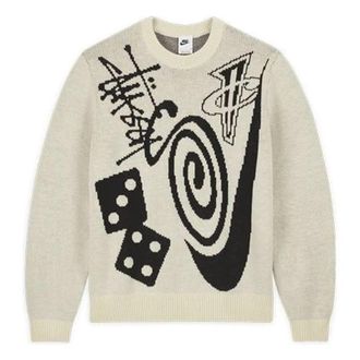 Nike x Stussy Knit Sweater Asia Sizing Natural DR2894-238