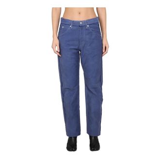 Maison Margiela Dames, Jeans, Blauw, Maat: W26 Katoen