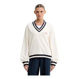 Guess Mujer, Sudaderas, Blanco, Talla: L