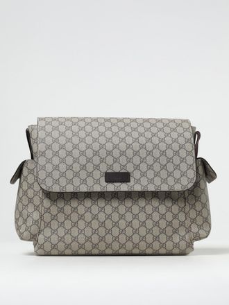 Gucci Borsa fasciatoio da bambino in tessuto GG Supreme con tracolla regolabile