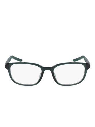 Nike rectangle-frame glasses - Green