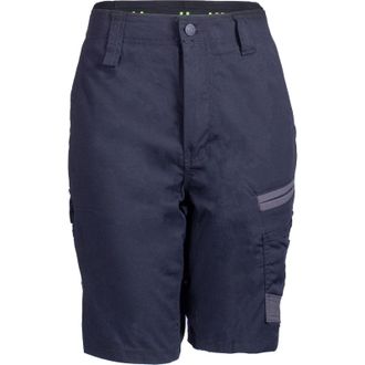 Hard Yakka Raptor Actieve Katoenen Vrouwen Zwarte Knie-lange Shorts
