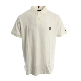 Tommy Hilfiger Polo Shirts, male, White, Size: XL Polo Shirt