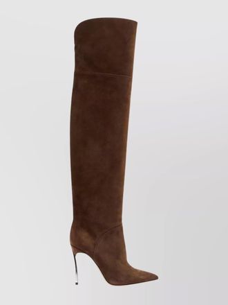 Casadei suede leather boots