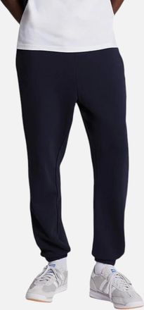 Lyle & Scott Mens Lyle & Scott Mens Jogger Fleece Bottom Sweatpants Casual Mens Trousers Sports - Navy - Size: 33/32/32