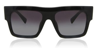 Miu Miu MU10WS 1AB5D1 Womens Sunglasses Black Size 55