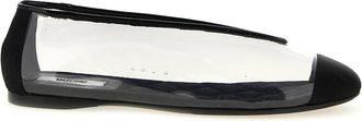 Moschino Pvc Ballet Flats