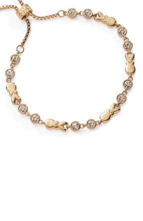 Alex and Ani Peeps Bunny Bolo Bracelet in Gold at Nordstrom