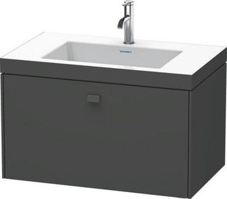 Duravit Lavabo Para Muebles Duravit Brioso C-bonded Con Base Mural